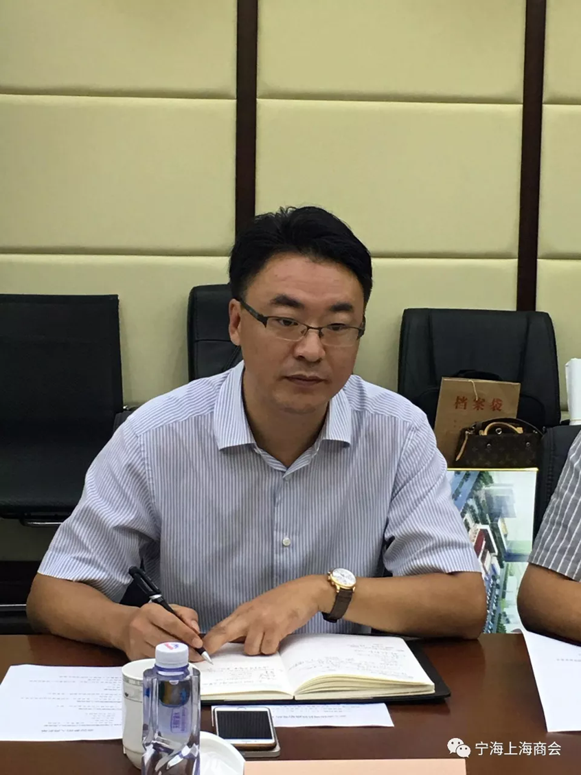 宁海县委书记杨勇一行走进商会